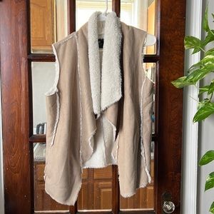 Soft Suede Fur vest